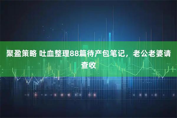聚盈策略 吐血整理88篇待产包笔记，老公老婆请查收